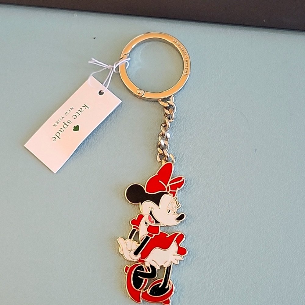 Disney X Kate Spade Minnie Mouse Key Fob